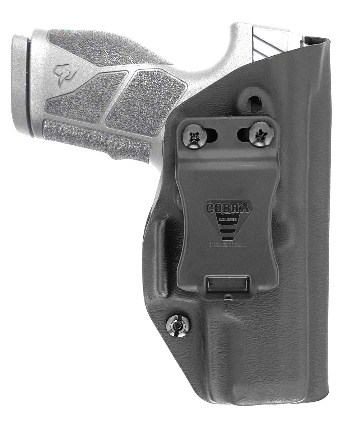 Coldre velado Cobra em Kydex para Taurus GX2, vista frontal