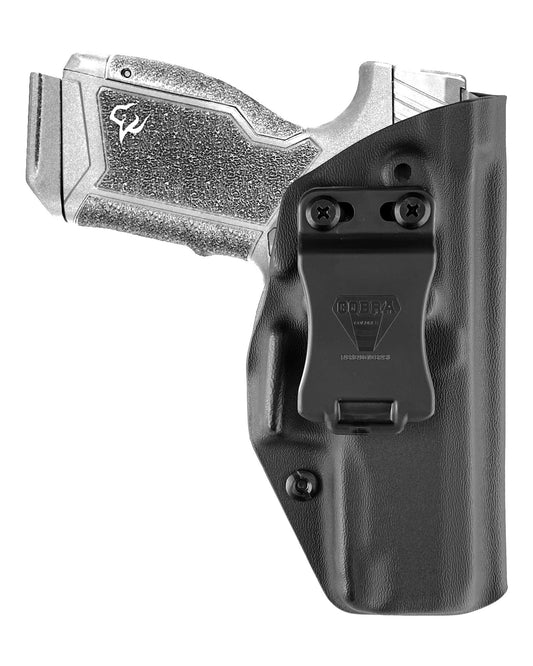 Coldre velado Cobra em Kydex para Taurus GX4 Carry, vista frontal