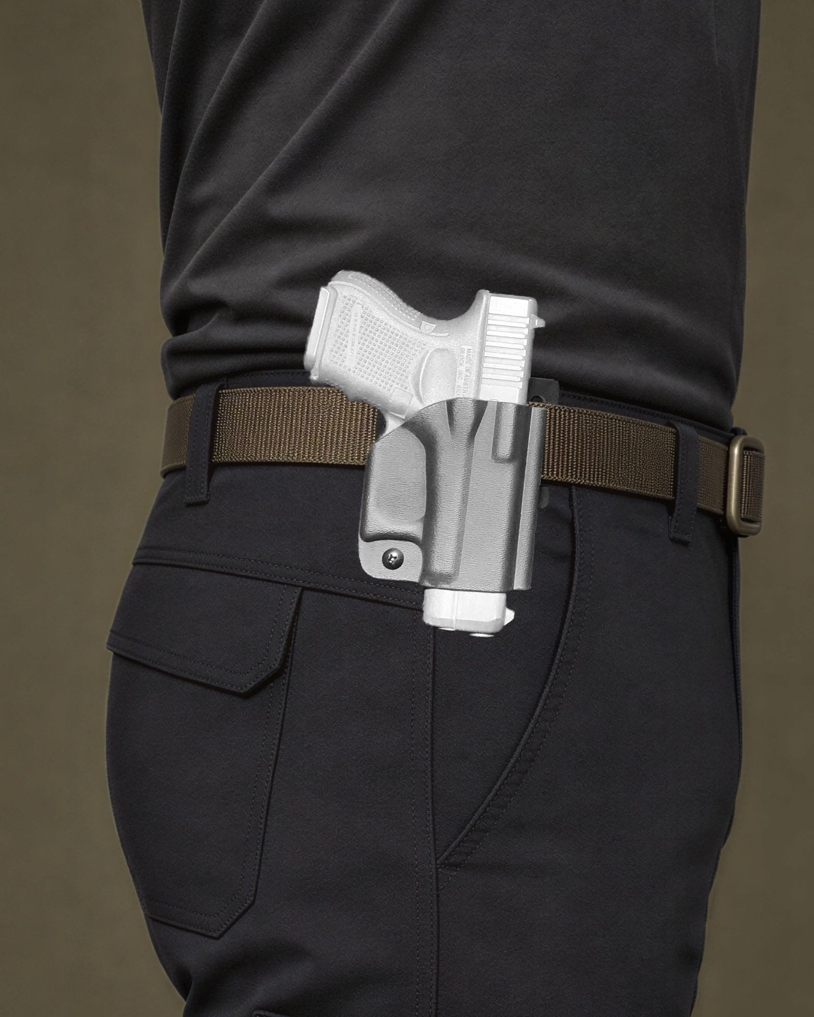 Mini Coldre Panqueca Ostensivo para Glock G26, G27 e G28 — Kydex