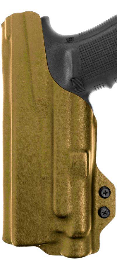 Coldre Velado para G21/G20 com Lanterna Olight PL-3 Valkyrie — Kydex