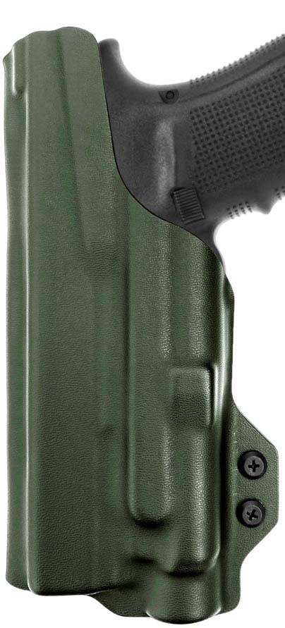 Coldre Velado para G21/G20 com Lanterna Olight PL-3 Valkyrie — Kydex