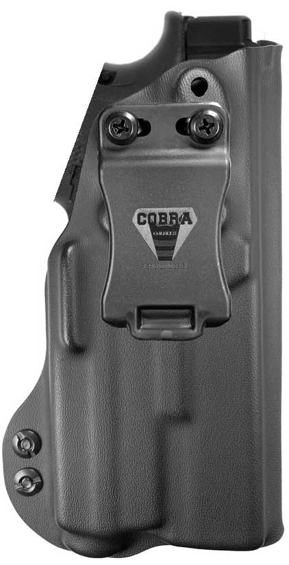 Coldre Velado para G19/G23/G25/G44/G45 com Lanterna Olight Baldr S — Kydex