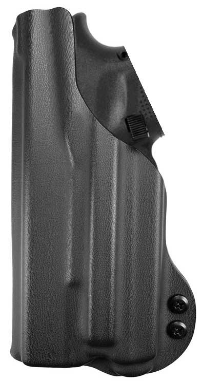 Coldre Velado para G19/G23/G25/G44/G45 com Lanterna Olight Baldr S — Kydex