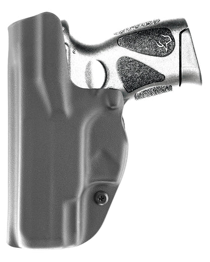 Coldre Kydex Cobra para Taurus G2C, porte interno (IWB), mao destro, cor preto, traseira.