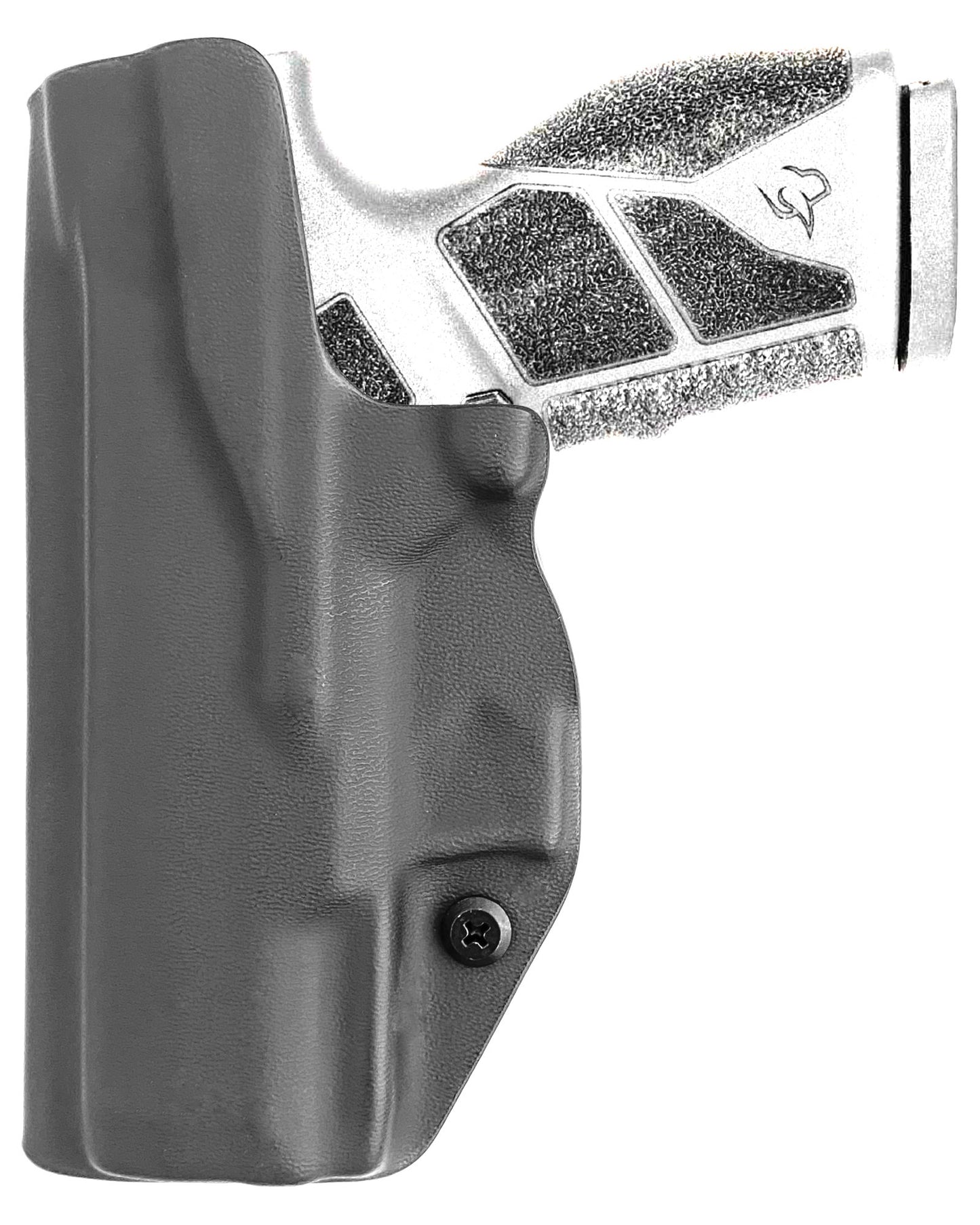 Coldre Kydex Cobra para Taurus GX2, porte interno (IWB), mao destro, cor preto, traseira.