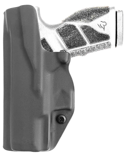 Coldre Kydex Cobra para Taurus GX2, porte interno (IWB), mao destro, cor preto, traseira.