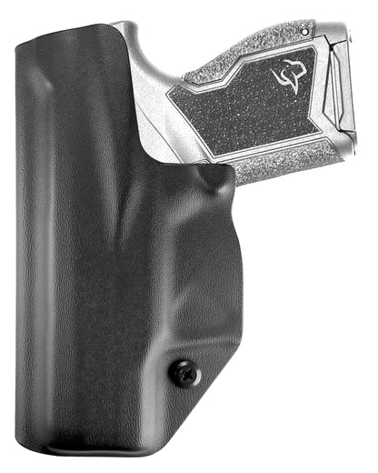 Coldre Kydex Cobra para Taurus GX4, porte interno (IWB), mao destro, cor preto, traseira.