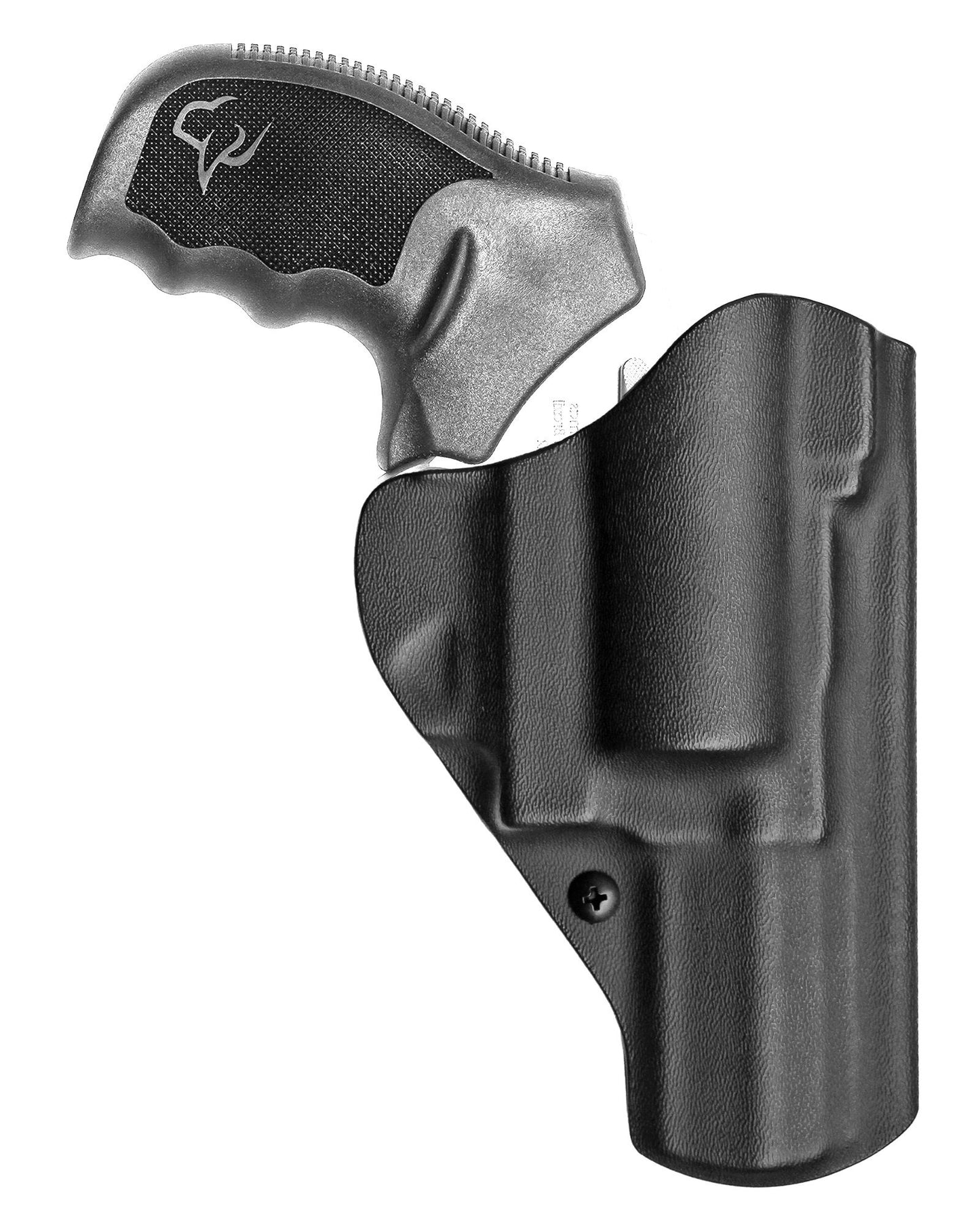 Coldre Kydex Cobra para Taurus RT692, porte interno (IWB), mao canhoto, cor preto, traseira.